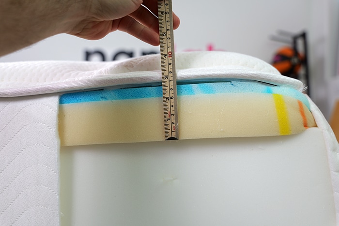 Westin Heavenly Bed Measuring Comfort Layer