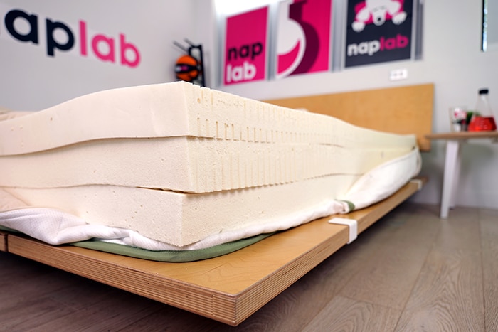 Latex Mattress Factory Luxerion Material Corner Retest