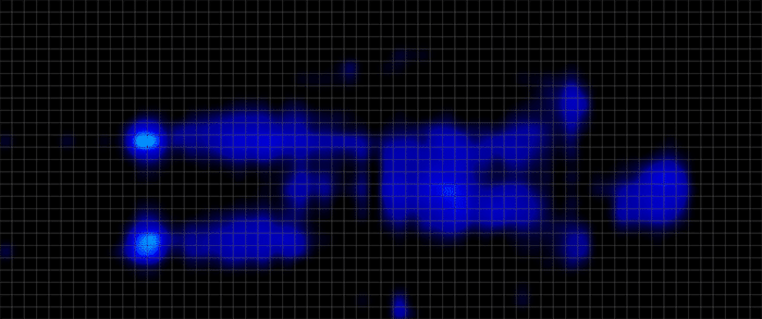 Sealy Posturepedic Plus Hybrid Pressure Mapping Stomach