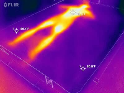 Tempurpedic Cloud Before Cooling Test