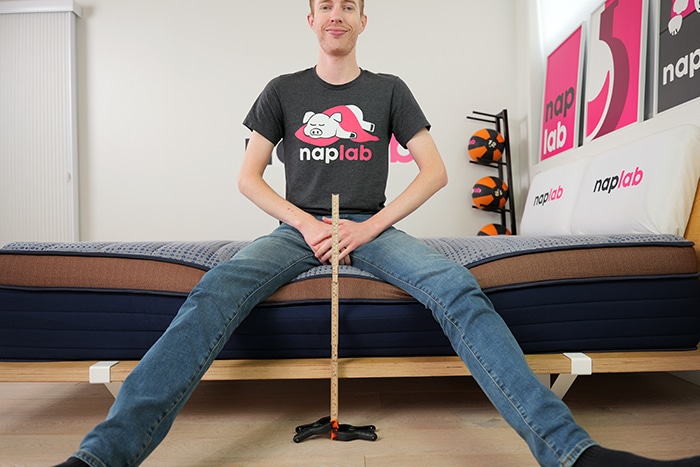 Brooklyn Bedding Copperflex Edge Support Test