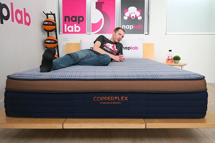 Brooklyn Bedding Copperflex Lounging 4