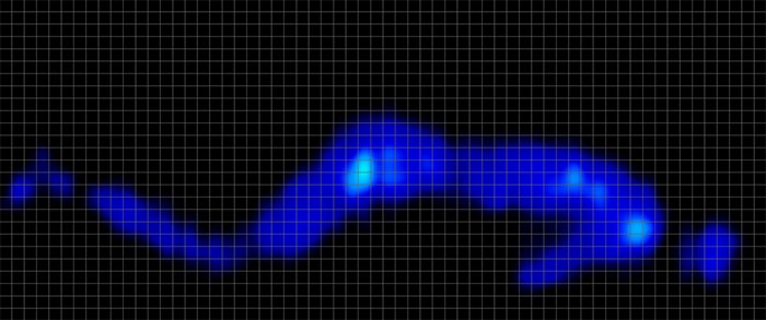 Brooklyn Bedding Copperflex Pro Pressure Map Side