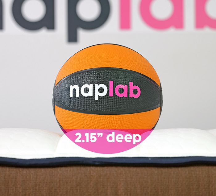 Brooklyn Bedding Copperflex Pro Sinkage Test