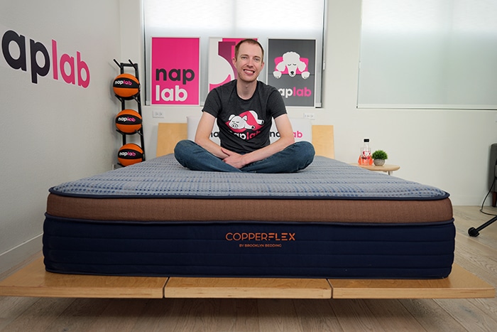 Brooklyn Bedding Copperflex Sitting 1