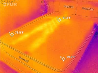 Glacier Original Cooling Test After
