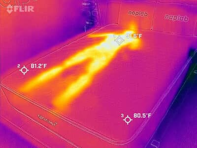 Glacier Original Cooling Test Before