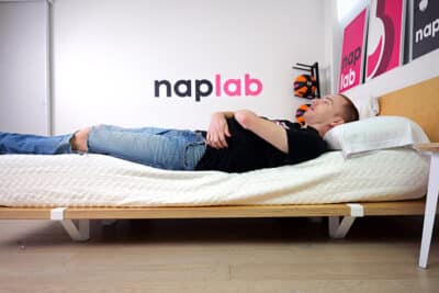 Lucid Mattress Edge Support Back Sleeping With Vest