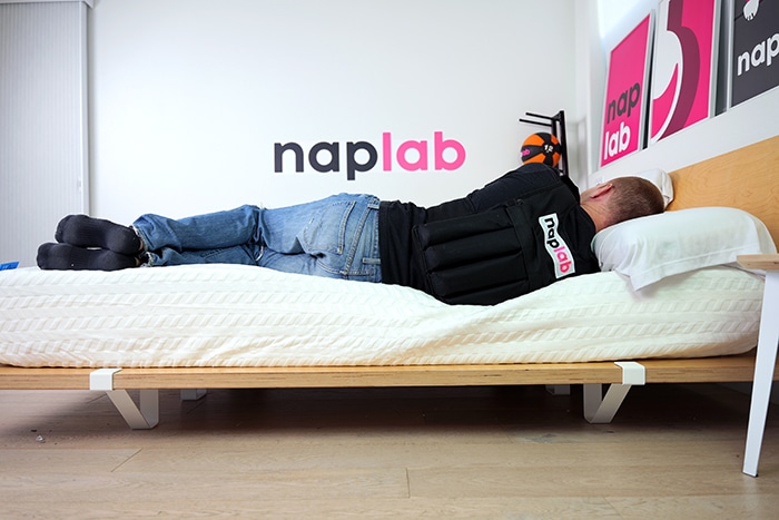 Lucid Mattress Edge Support Side Sleeping With Vest