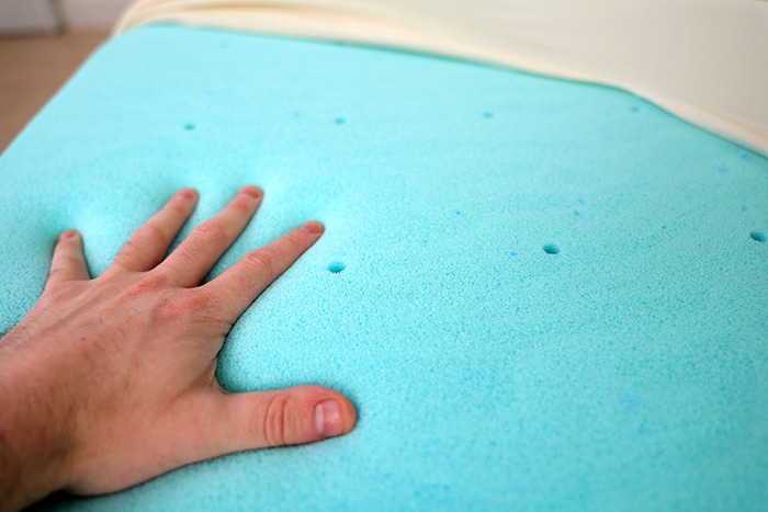 Lucid Mattress Memory Foam Perforations