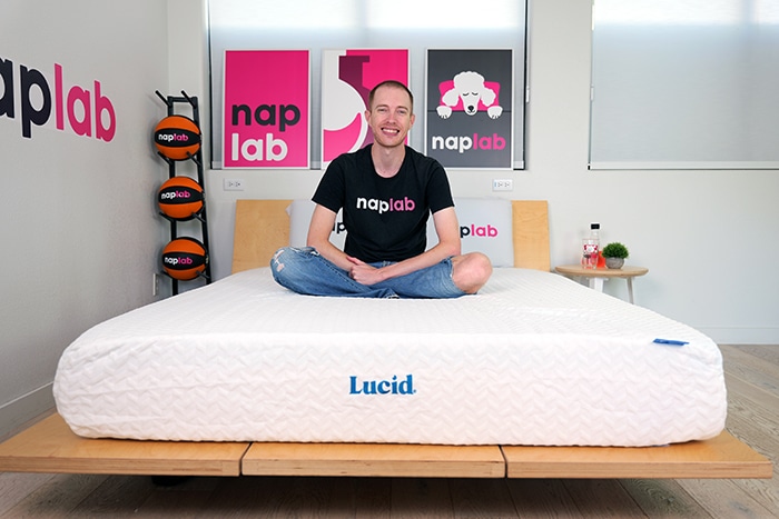 Lucid Mattress Sitting