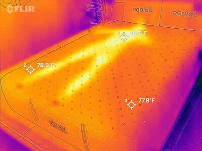 Beautyrest Black Hybrid After Cooling Test Beautyrest Black Hybrid After Cooling Test