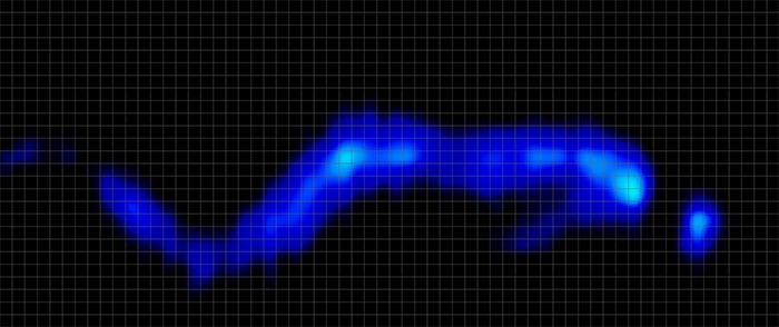 Beautyrest Black Hybrid Pressure Map Test Side Beautyrest Black Hybrid Pressure Map Test Side