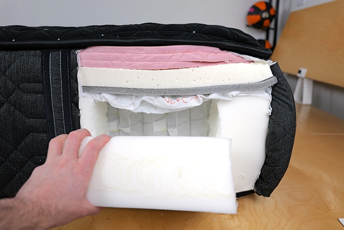 Beautyrest Black Hybrid Removing Perimiter Foam Beautyrest Black Hybrid Removing Perimiter Foam