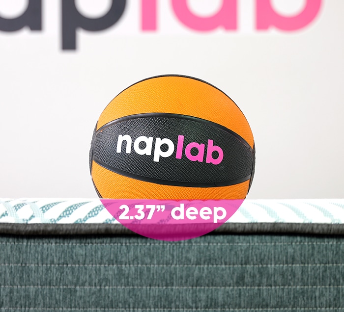 Beautyrest Pressure Smart Hybrid Sinkage Test