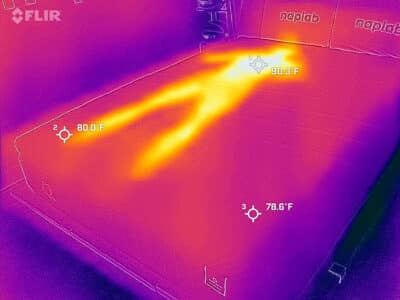 Amerisleep As6 Black Cooling Test Before