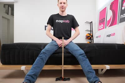 Amerisleep As6 Black Edge Support Sitting Test