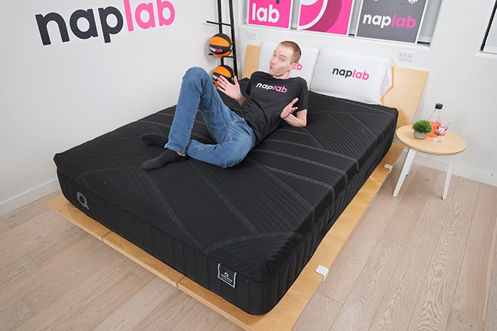 Amerisleep As6 Black Lounging 2