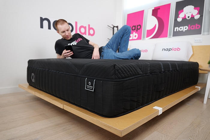 Amerisleep As6 Black Lounging 5