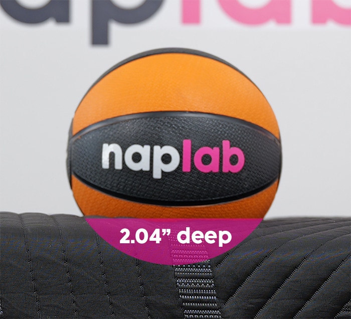 Amerisleep As6 Black Sinkage Test