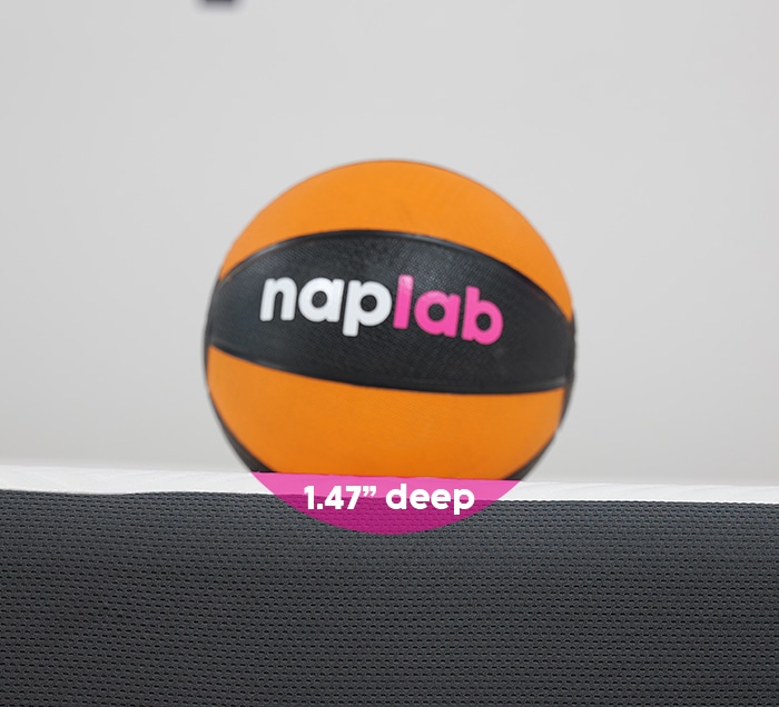 Novaform Dreamaway Sinkage Test