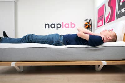 Purple Renew Edge Support Back Sleeping Purple Renew Edge Support Back Sleeping