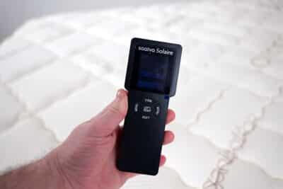 Saatva Solaire Holding Remote