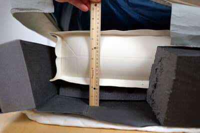 Saatva Solaire Measuring Air Pad