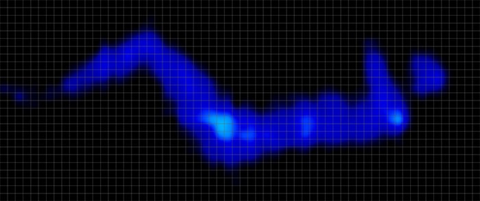 Saatva Solaire Pressure Map Side