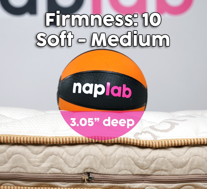 Saatva Solaire Sinkage Firmness 10