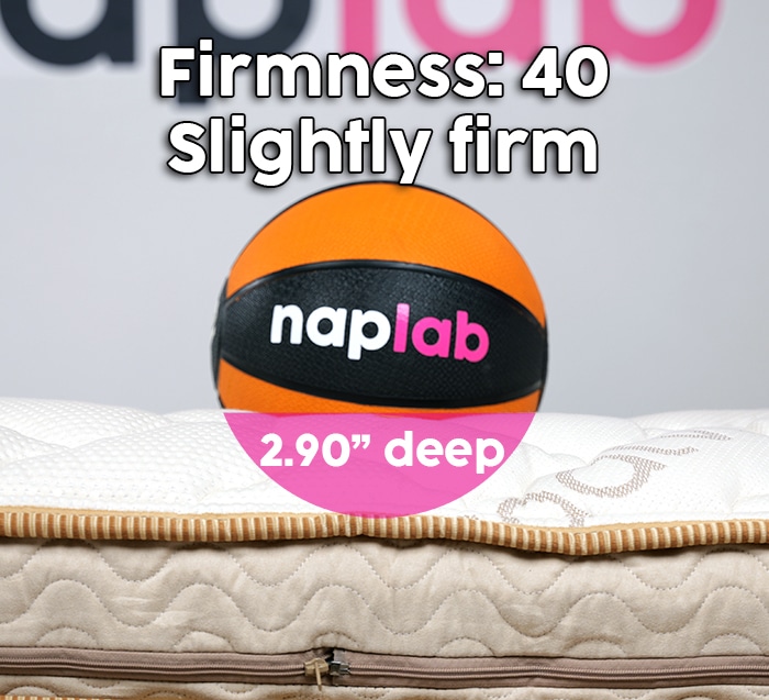 Saatva Solaire Sinkage Firmness 40