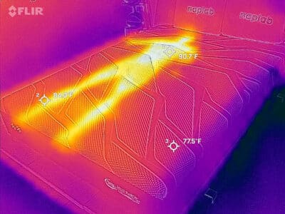 Serta Iseries Hybrid Before Cooling Test