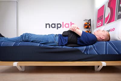 Serta Iseries Hybrid Edge Support Back Sleeping With Vest