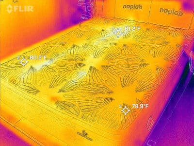 Serta Perfect Sleeper After Cooling Test
