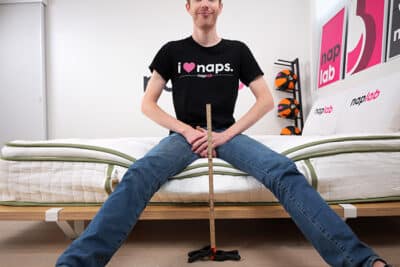 Silk And Snow Organic Edge Support Sitting Test