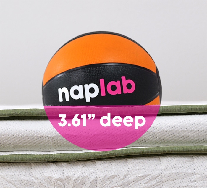 Silk And Snow Organic Sinkage Test