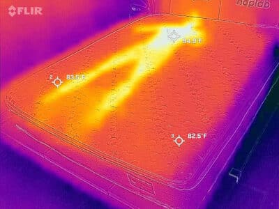 Bedstory Hybrid Before Cooling Test