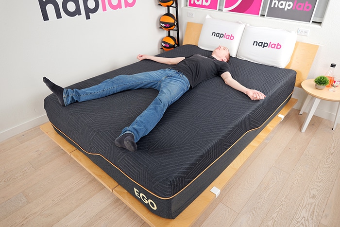 Egohome Ego Black Back Sleeping Egohome Ego Black Back Sleeping