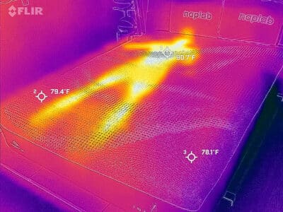 Kingsdown Insignia Cool Start Before Cooling Test