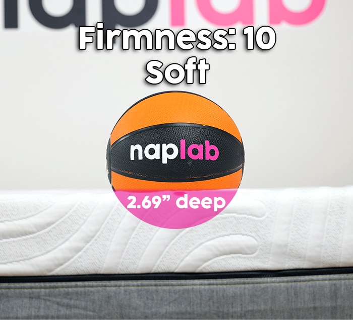 Personal Comfort Rego Sinkage Test Firmness 10