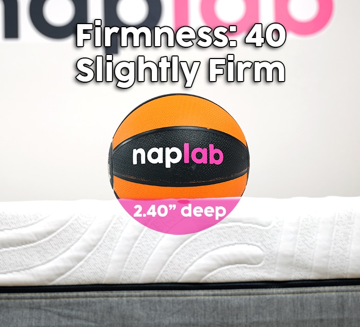 Personal Comfort Rego Sinkage Test Firmness 40