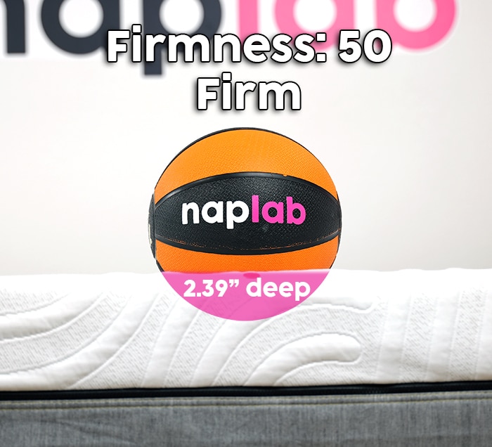 Personal Comfort Rego Sinkage Test Firmness 50