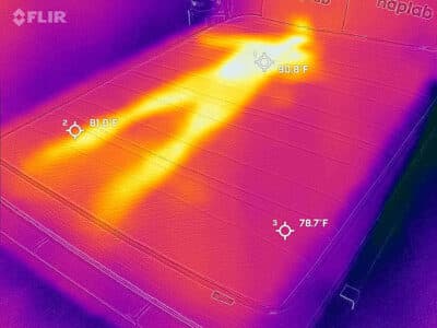 Zinus Hybrid Before Cooling Test