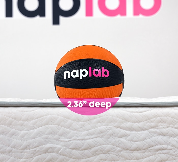 Zinus Hybrid Sinkage Test