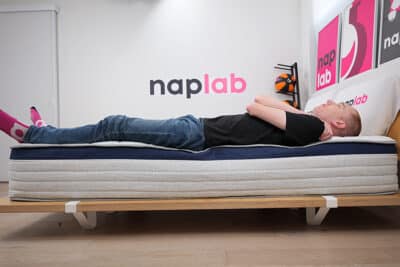 Helix Midnight 2025 Edge Support Back Sleeping