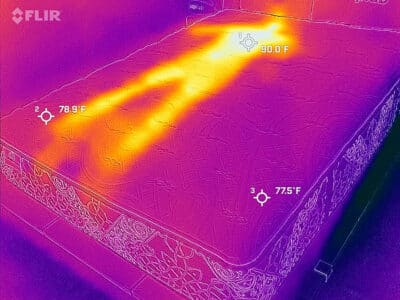 Kingsdown Passions Merridale Before Cooling Test