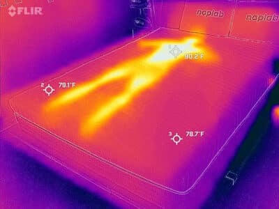 Personal Comfort Rejuvenate Before Cooling Test