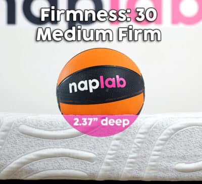 Personal Comfort Rejuvenate Sinkage Test Firmness 30