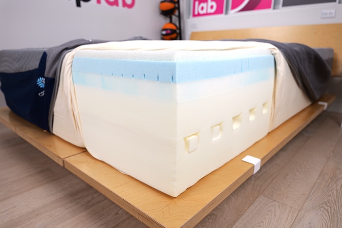 Sweetnight Coolnest Material Layers Exposed 2