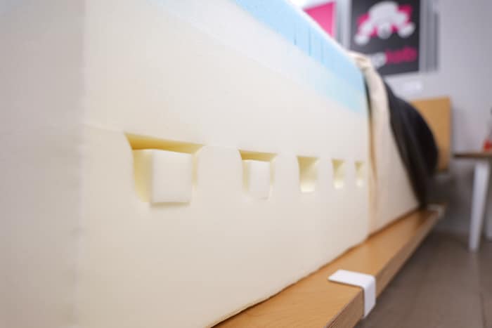 Sweetnight Coolnest Material Layers Exposed